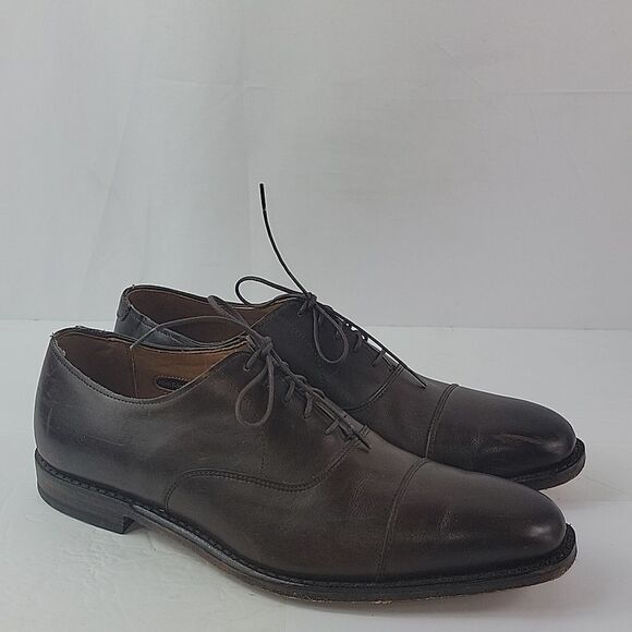 Allen Edmonds Exchange Place Cap-toe Oxford Dress Men"s Shoes - Picture 1 of 15